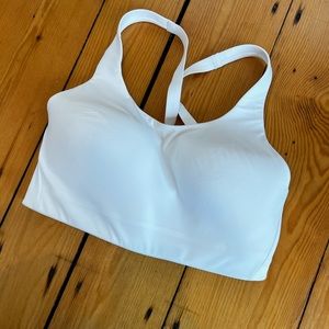 Athleta Whiite Sports Bra
